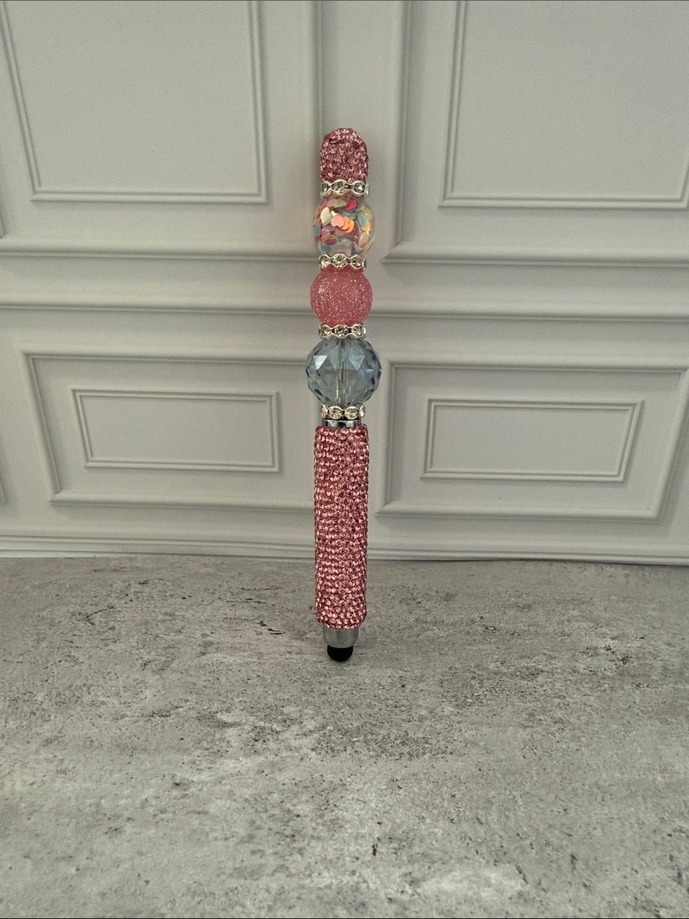 🩷✨NEW Pink Crystal Glam Stylus Pen Gorgeous Rhinestone & Jeweled Bling